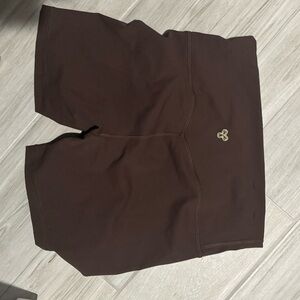 Aritzia Brown Biker Shorts - worn twice